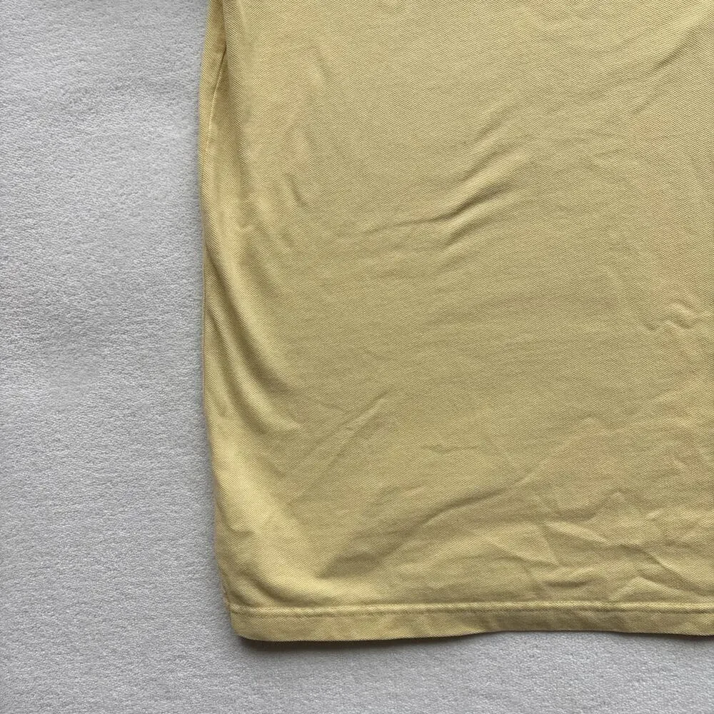 The Foundry Supply Co Men‎ 2XLT Yellow Polo Short Sleeve 100% Cotton